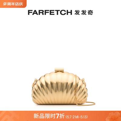 Jonathan Simkhai女士Monet shell-motif clutch bag发发奇