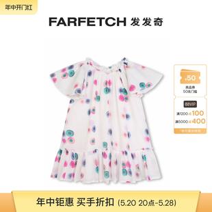 Chloe童装 图案印花连衣裙FARFETCH发发奇