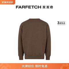 Supreme男女通用方块logo圆领卫衣 FARFETCH发发奇