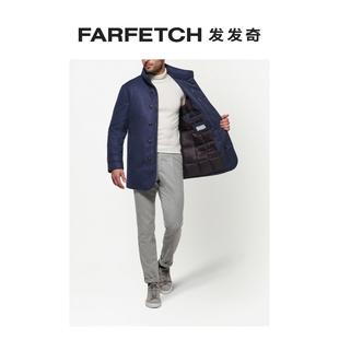 Norwegian 羽绒衬里人字斜纹图案针织外套FARFETCH发发奇 Wool男士