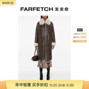 Arma女士Savoy 皮质外套FARFETCH发发奇