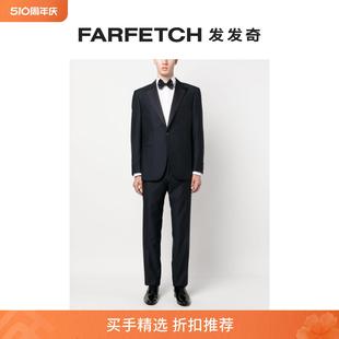 FARFETCH发发奇 套装 单排扣羊毛西装 Canali男士