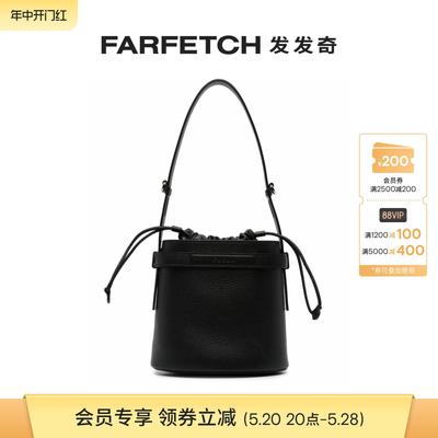 Furla芙拉女士Giove 皮质迷你水桶包FARFETCH发发奇