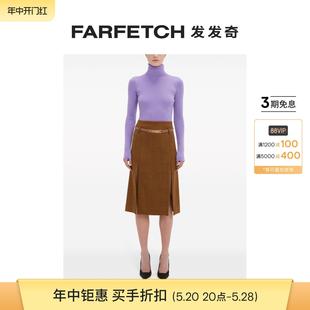 Beckham女士美利诺羊毛混纺高领毛衣FARFETCH发发奇 Victoria