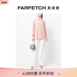 CHEN女士褶饰蕾丝领罩衫 SHIATZY FARFETCH发发奇