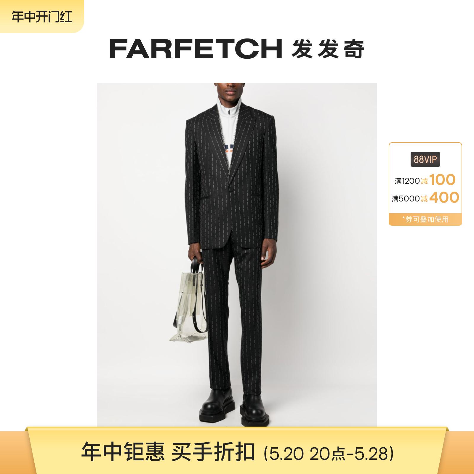 [Final Sale]1017 Alyx 9Sm男士刺绣羊毛羊绒混纺西装夹克 FARFET