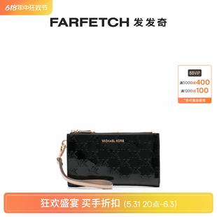 logo图案对折钱包FARFETCH发发奇 Michael Kors女士经典