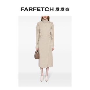 Classic女士高领棉中长连衣裙FARFETCH发发奇 Low