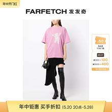 We11Done女士Teddy Bear 图案印花T恤FARFETCH发发奇