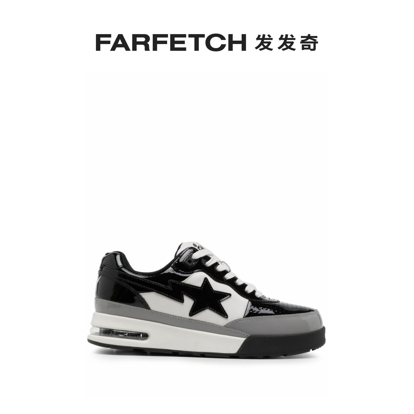 BAPE男士Road Sta星星贴花运动鞋FARFETCH发发奇