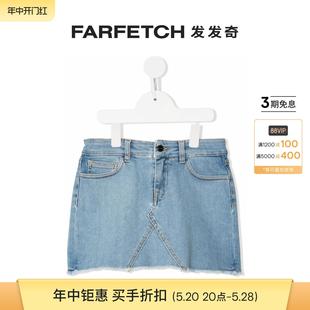 Palm Sale 流苏边牛仔迷你半身裙FARFETCH发发 Final Angels童装