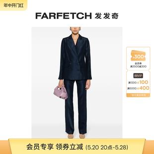 Manuel 套装 FARFETCH发发奇 Ritz女士戗驳领双排扣西装