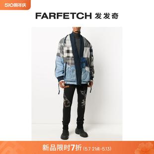 Greg 补丁设计飞行员夹克FARFETCH发发奇 Lauren男士