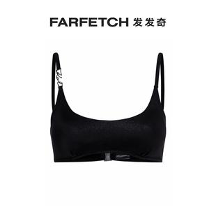 抹胸式 比基尼上装 Lagerfeld女士Signature Karl FARFETCH发发奇