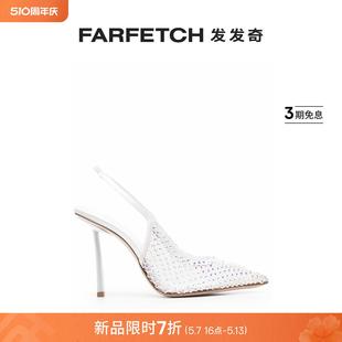 FARFETCH发发奇 晶饰高跟鞋 Silla女士Gilda