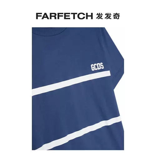 Gcds детская одежда с логотипом на груди Футболка FARFETCH