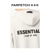 Мужская толстовка FEAR OF GOD ESSENTIALS с логотипом из смесового хлопка FARFETCH