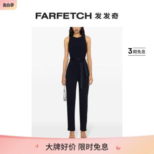 Pierlot女士束腰直筒连体长裤 Claudie FARFETCH发发奇