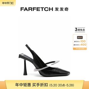 [Final Sale]Benedetta Bruzziches女士Elsa 晶饰高跟鞋FARFETCH