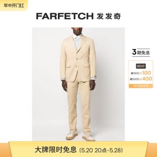 梯形翻领单排扣西装 Polo Ralph Lauren男士 夹克FARFETCH发发奇