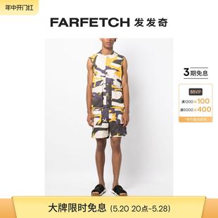 FARFETCH发发奇 The For Power People男士 迷彩印花休闲短裤