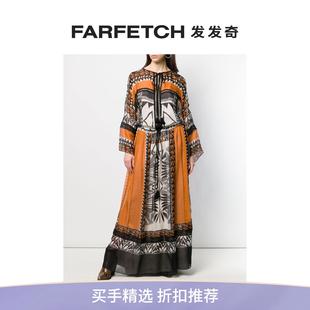 Alberta Sale Final Ferretti女士超长波西米亚风连衣裙FARFETCH