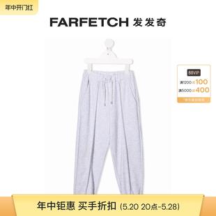 腰运动裤 Brunello Cucinelli童装 抽绳裤 FARFETCH发发奇