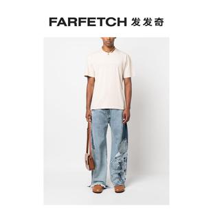 logo压纹圆领T恤FARFETCH发发奇 Anderson男士