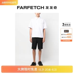 FARFETCH发发奇 棉衬衫 短袖 Róhe男士