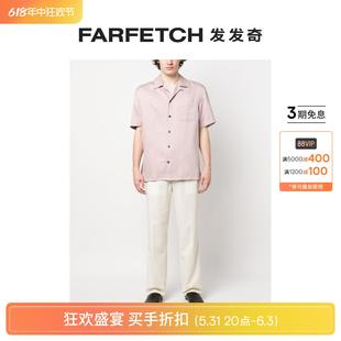 FARFETCH发发奇 排扣衬衫 短袖 Brioni男士