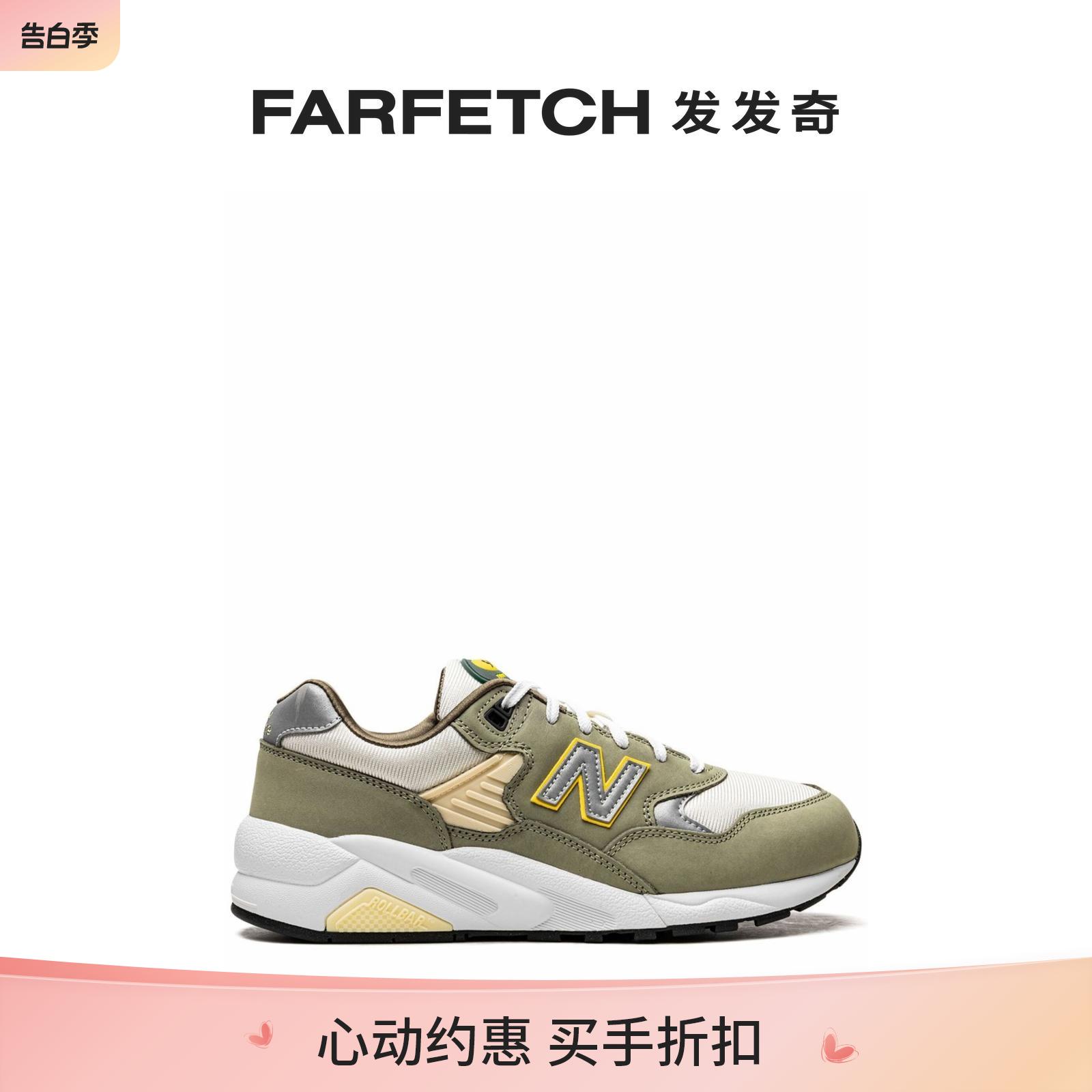 New Balance男女通用580 Olive低帮运动鞋FARFETCH发发奇