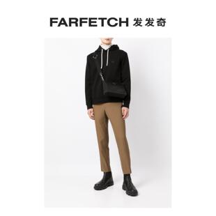 FARFETCH发发奇 标贴连帽衫 Armani阿玛尼男士 Emporio