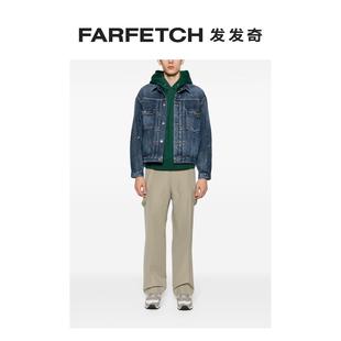 棉连帽衫 Visvim男士 Ultimate Jumbo FARFETCH发发奇