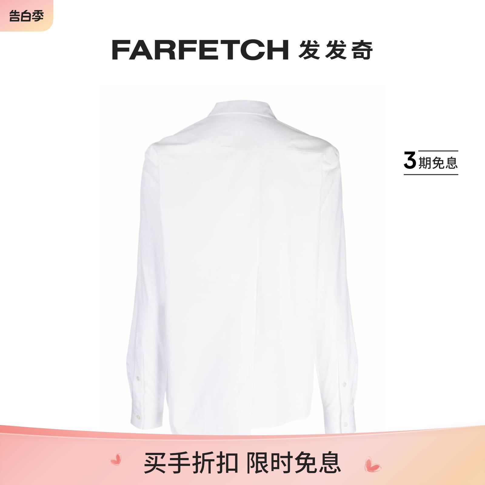 Ports 1961女士不对称棉长袖衬衫FARFETCH发发奇