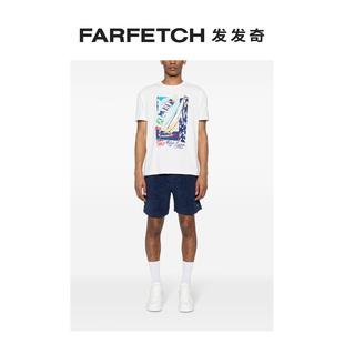 Polo 图案印花棉T恤FARFETCH发发奇 Lauren男士 Ralph