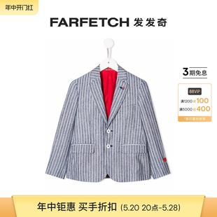 Isaia童装 Sale 夹克FARFETCH发发奇 Final 条纹西装