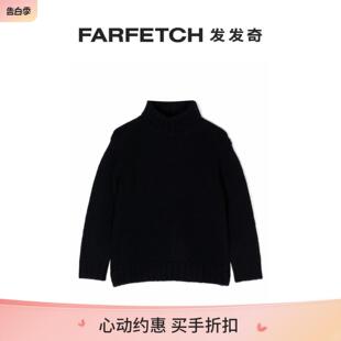 Final Sale Bonpoint朋博湾童装 高领羊绒上衣FARFETCH发发奇