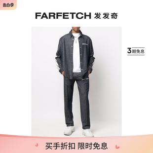 FARFETCH发发奇 牛仔效果运动衬衫 Angels男士 Palm