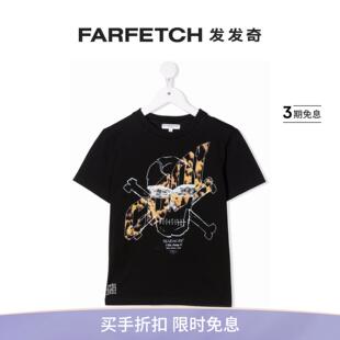 Skull GIVENCHY 纪梵希童装 纪梵希 图案印花T恤发发奇