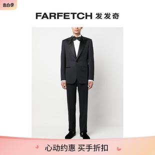 FARFETCH发发奇 套装 单排扣真丝西装 Brioni男士