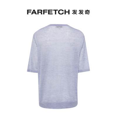 Lee Mathews女士Mila knitted T-shirtFARFETCH发发奇