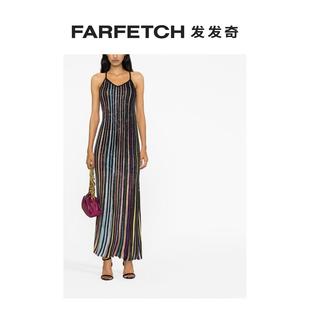 Missoni女士亮片缀饰百褶中长连衣裙FARFETCH发发奇