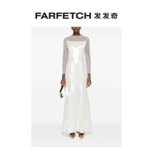 ALZOUMAN女士亮片缀饰鱼尾裙摆礼服FARFETCH发发奇 BAZZA