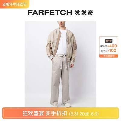 Izzue男士束腰阔腿裤FARFETCH发发奇