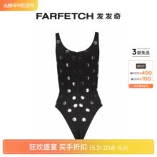 Final Area女士波点贴花连体紧身衣FARFETCH发发奇 Sale