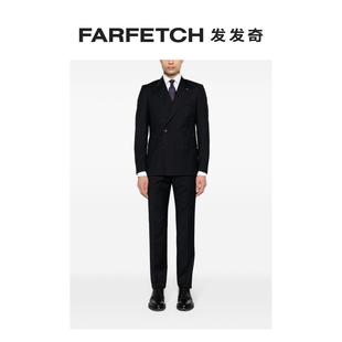 FARFETCH发发奇 套装 双排扣羊毛西装 Tagliatore男士