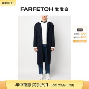 Kiton男士 单排扣初剪羊毛外套FARFETCH发发奇