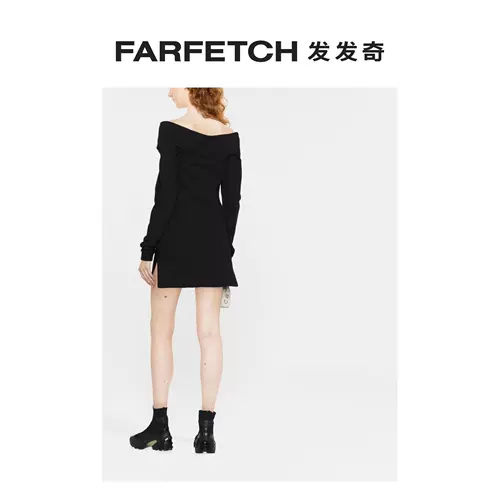 [Финальная распродажа] Женское мини-платье Gcds с открытыми плечами FARFETCH