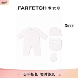 Emporio 经典 logo印花棉连体衣FARFETCH发发奇 Armani阿玛尼童装