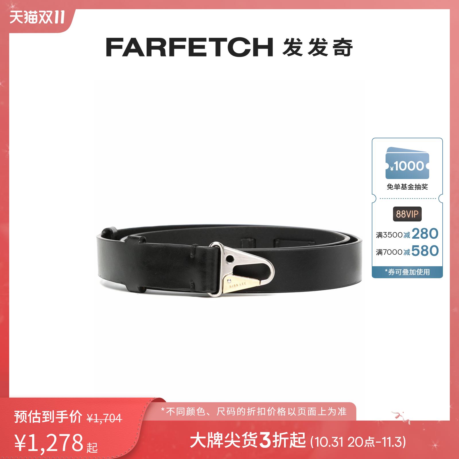 [折扣]Dion Lee女士迷你钩扣腰带 FARFETCH发发奇